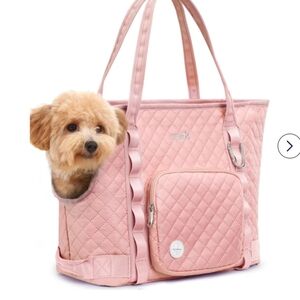 Pet Carrier Tote Bag - Pink